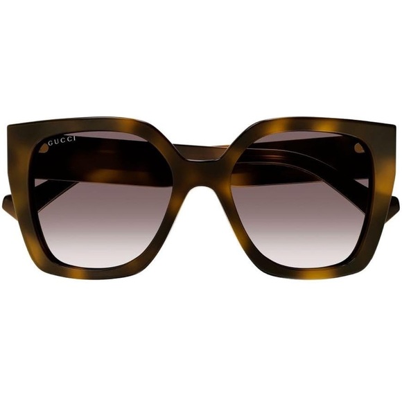 NWT GUCCI Women\'s Oversized Square Web Studi Sunglasses main image 5